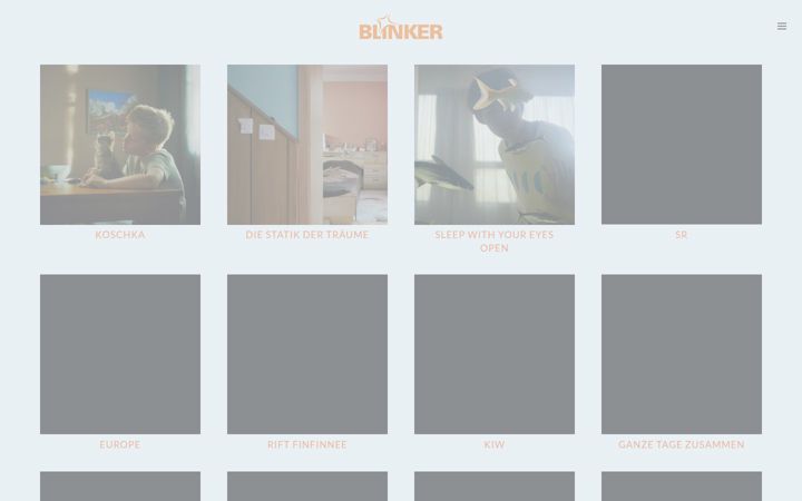 Screenshot of blinkerfilm.de