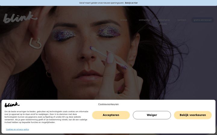 Screenshot di blinkexperts.be