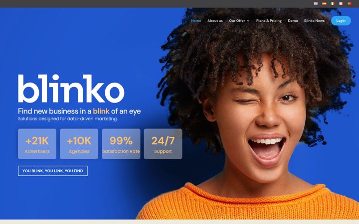 Screenshot of blinkogroup.com