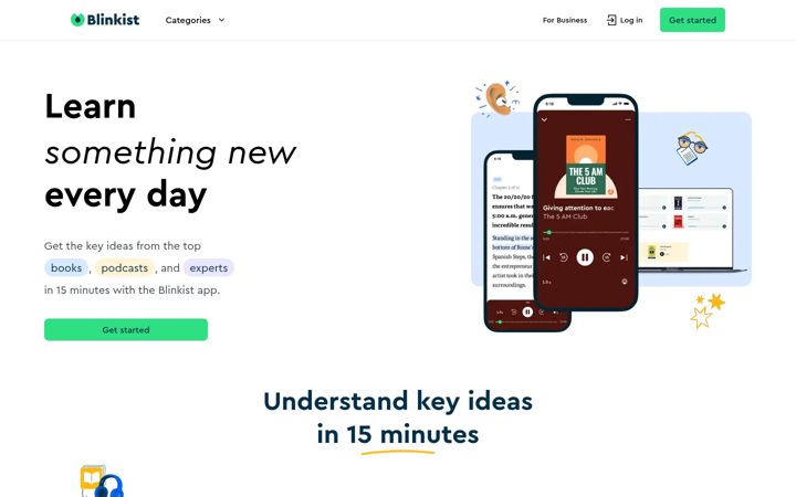 Screenshot of blinks.com
