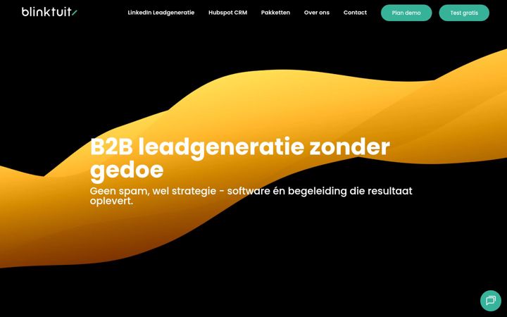 Screenshot of blinktuit.nl