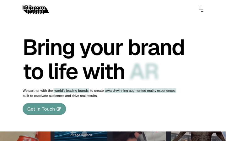 Screenshot of blipparstudios.com