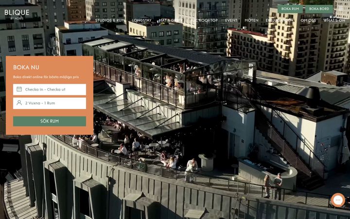 Screenshot of bliquebynobis.se