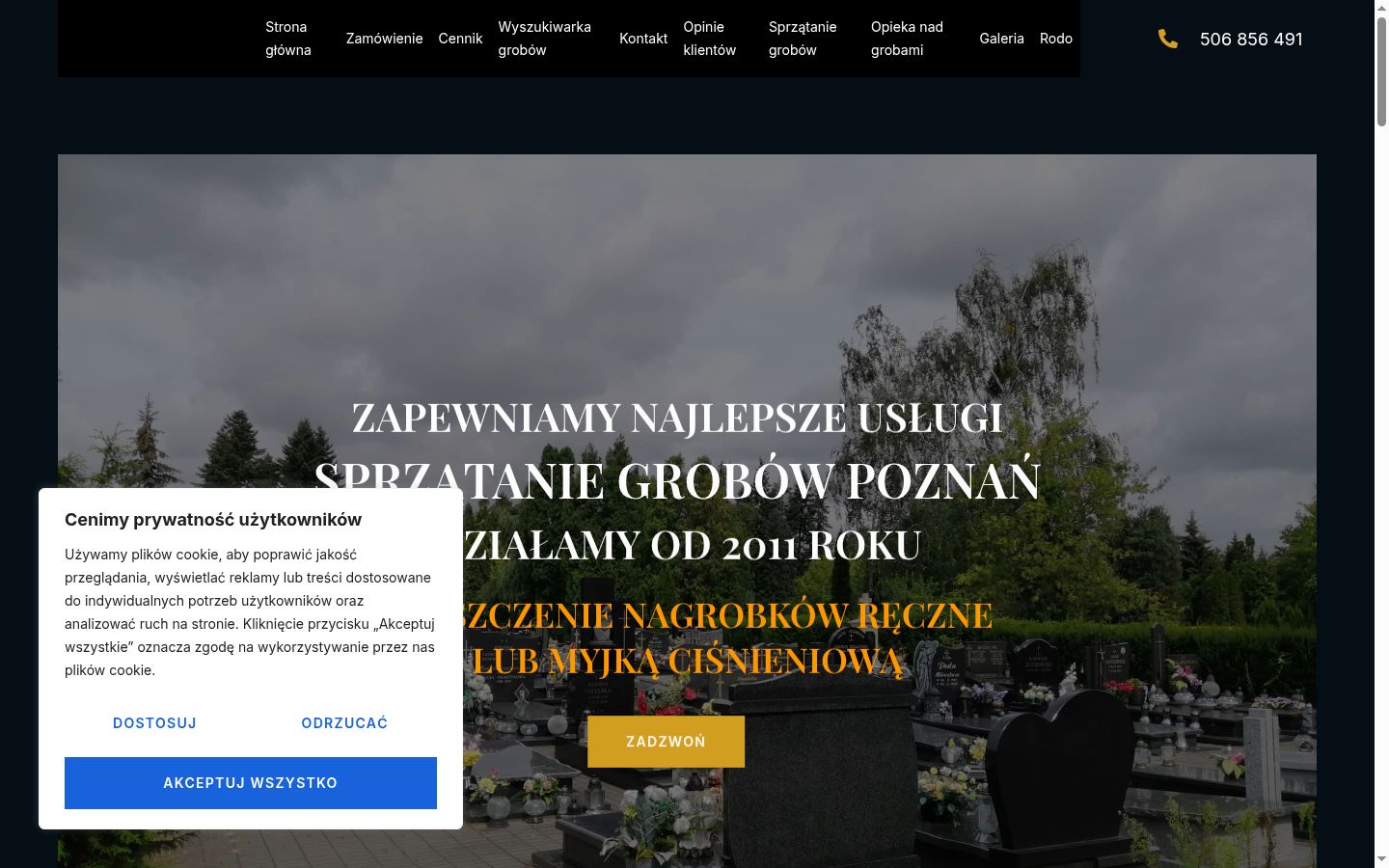Snímek obrazovky baneru souhlasu zobrazeného před jakoukoli interakcí