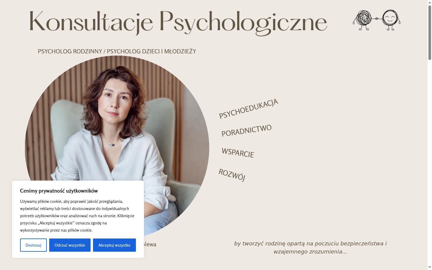 Screenshot van de toestemmingsbanner zoals getoond vóór enige interactie