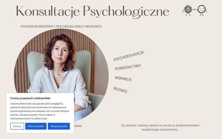 Screenshot of bliskowrelacjach.pl