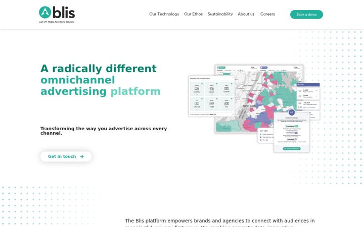 Screenshot of blismedia.com