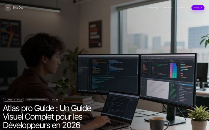 Screenshot of bliss-out.fr