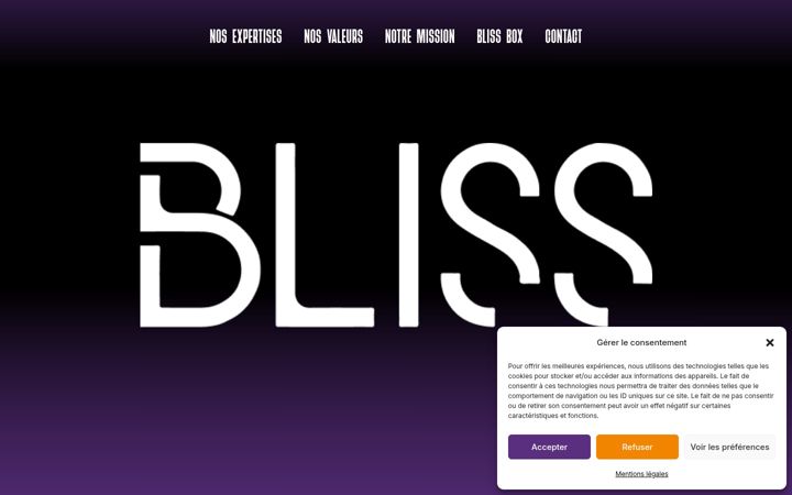 Screenshot του bliss.fr