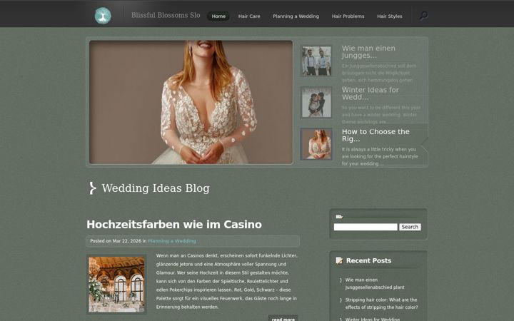 Képernyőkép: blissfulblossomsslo.com