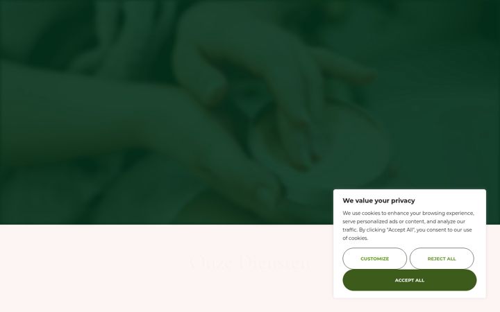 Screenshot of blissfulbody-gent.be