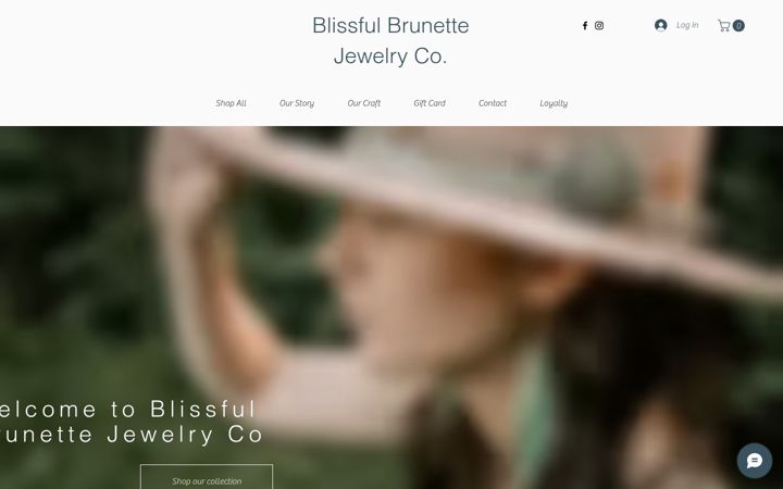 Képernyőkép: blissfulbrunettejewelry.com