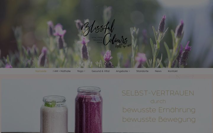 Képernyőkép: blissfulcolours.de