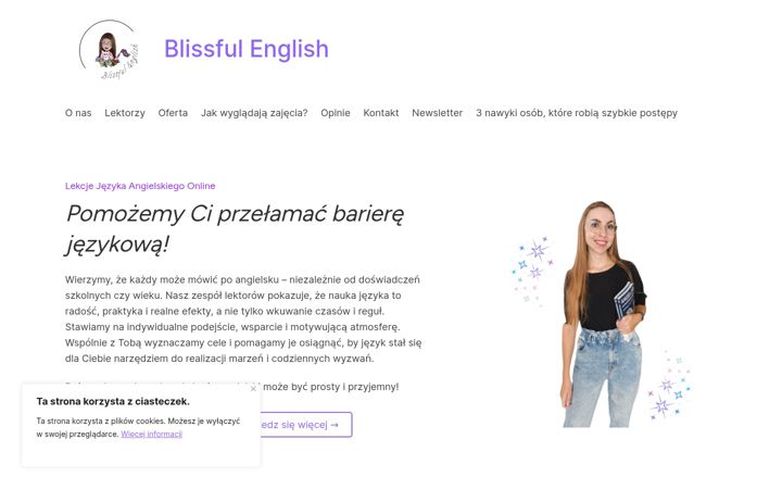 Képernyőkép: blissfulenglish.pl