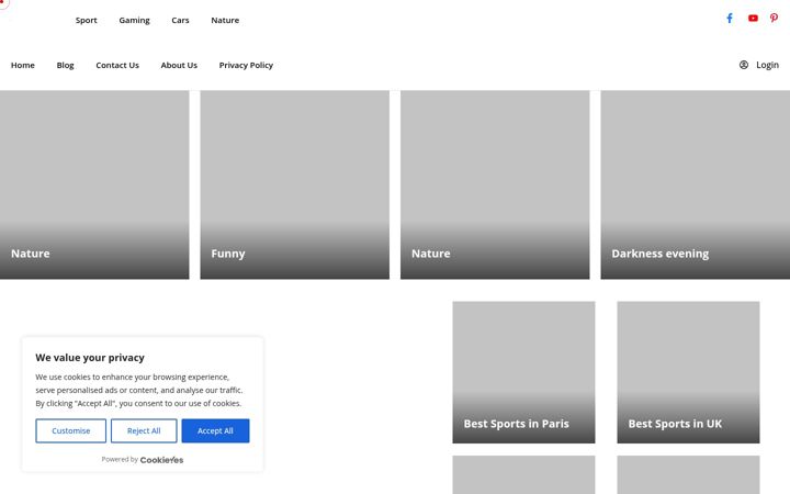 Screenshot ta' blisslifes.com