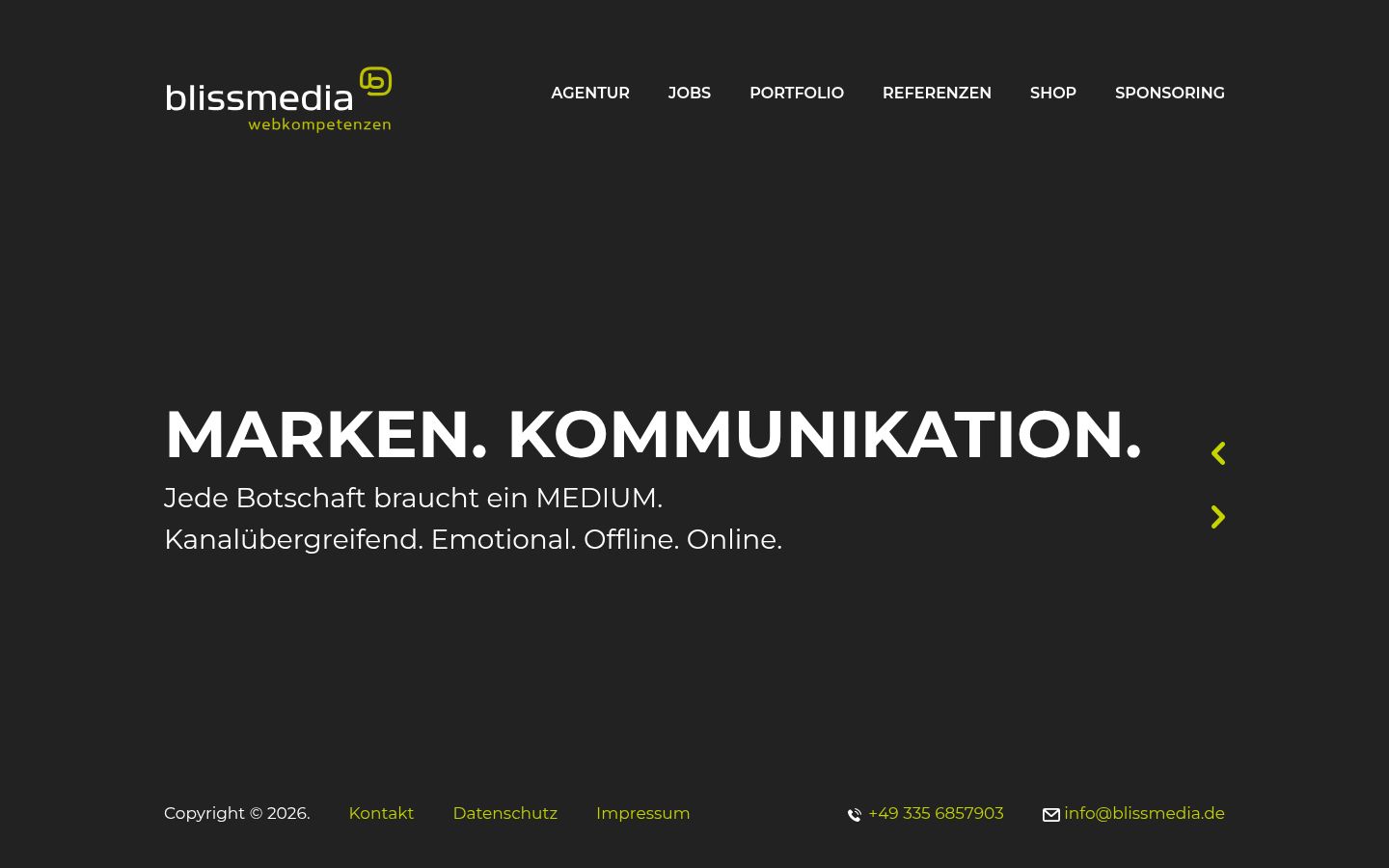 Screenshot des Einwilligungsbanners vor jeglicher Interaktion