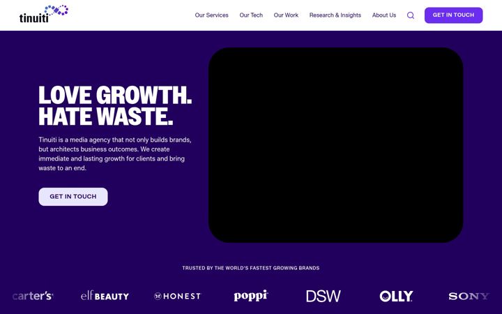 Screenshot van blisspointmedia.com