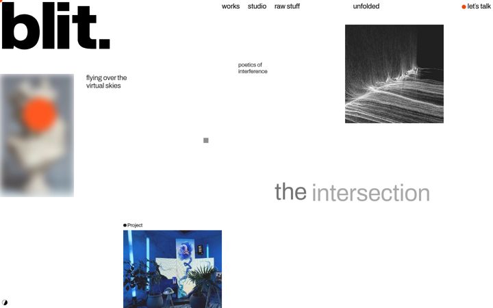 Screenshot of blit.studio