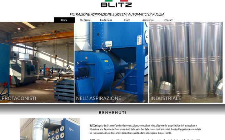 Screenshot of blitz-srl.com