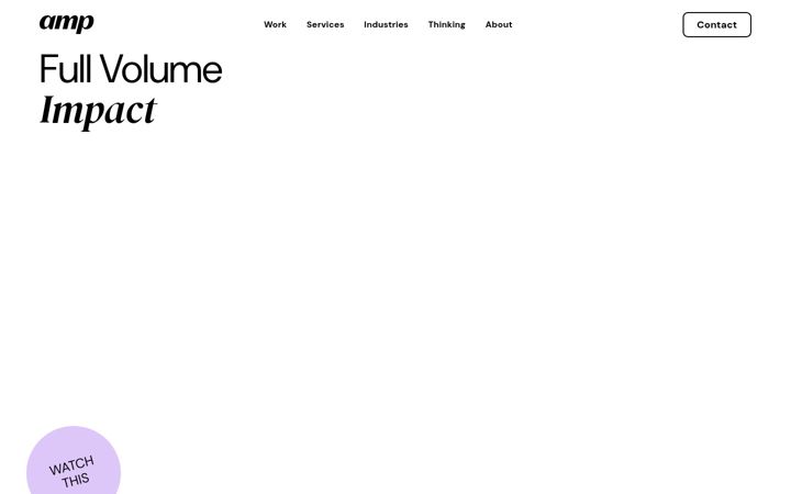 Screenshot of blitzagency.com