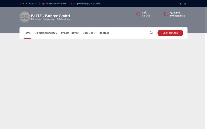 Screenshot of blitzbohrer.ch