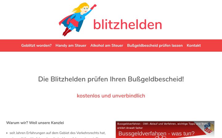 Screenshot of blitzhelden.com