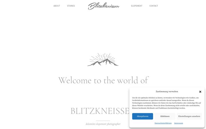 Screenshot of blitzkneisser.com