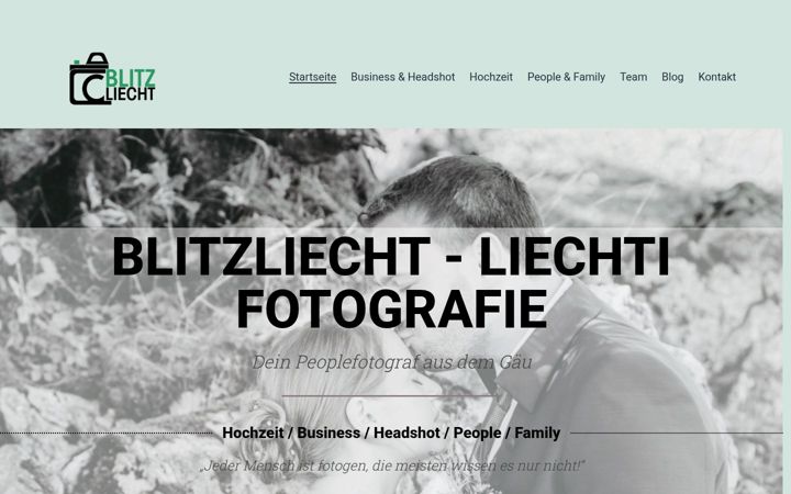 Skærmbillede af blitzliecht.ch