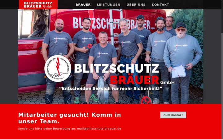 Screenshot of blitzschutz-braeuer.de