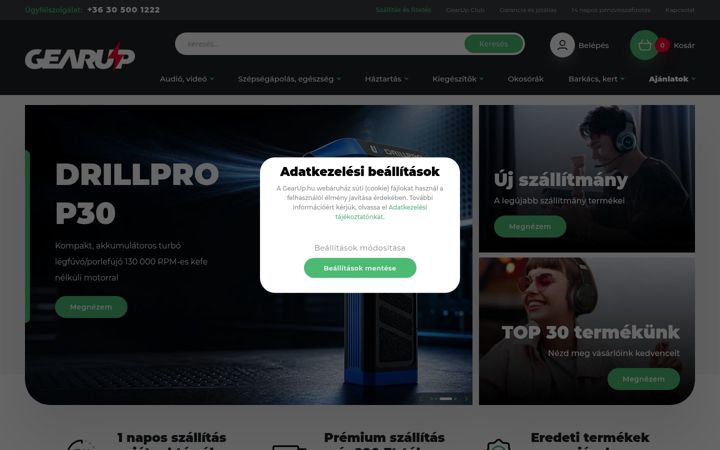 Screenshot von blitzwolf.shop