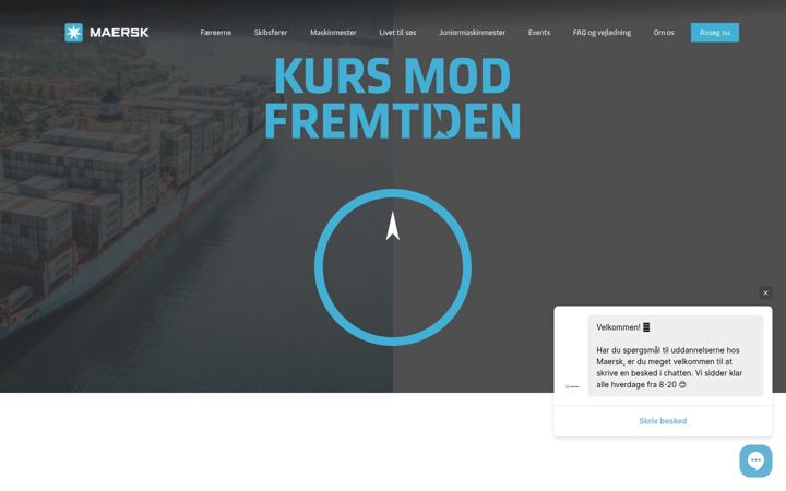 Screenshot von bliv-skibsofficer.dk
