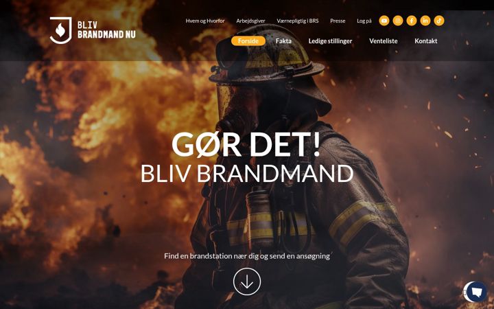 Screenshot of blivbrandmandnu.dk