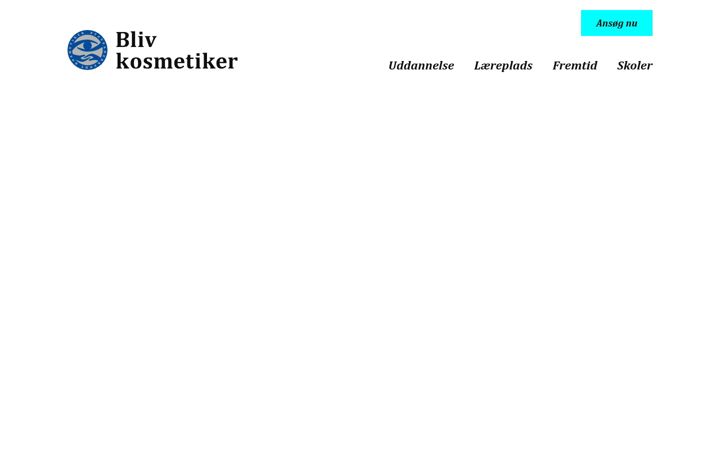 Screenshot of blivkosmetiker.dk