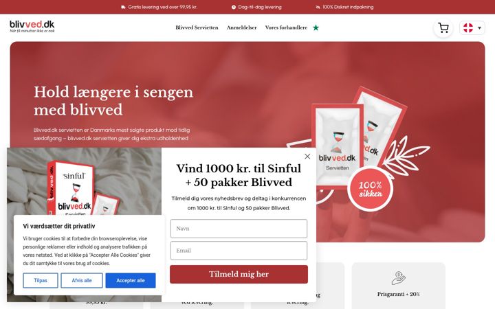 Screenshot von blivved.fr