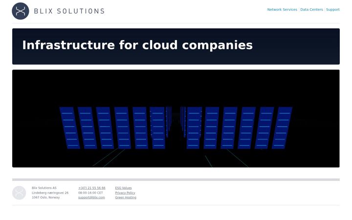 Screenshot of blix.com