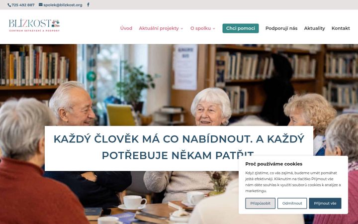 Ekraanipilt saidist blizkost.org