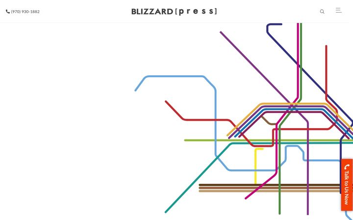Screenshot von blizzardpress.com