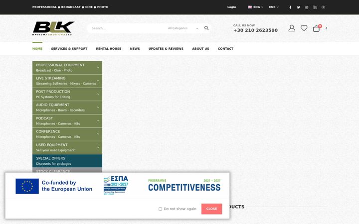 Screenshot of blk.gr