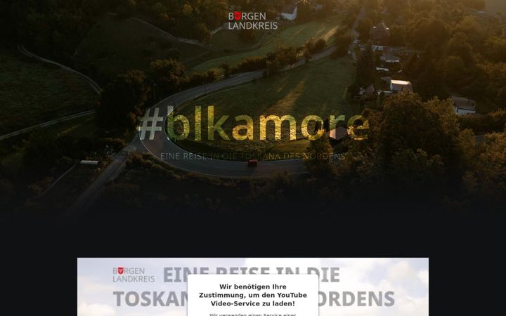 Screenshot von blkamore.de