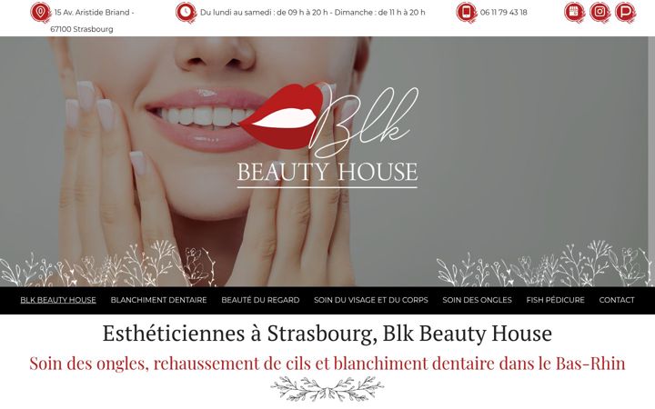 Screenshot of blkbeautyhouse.fr