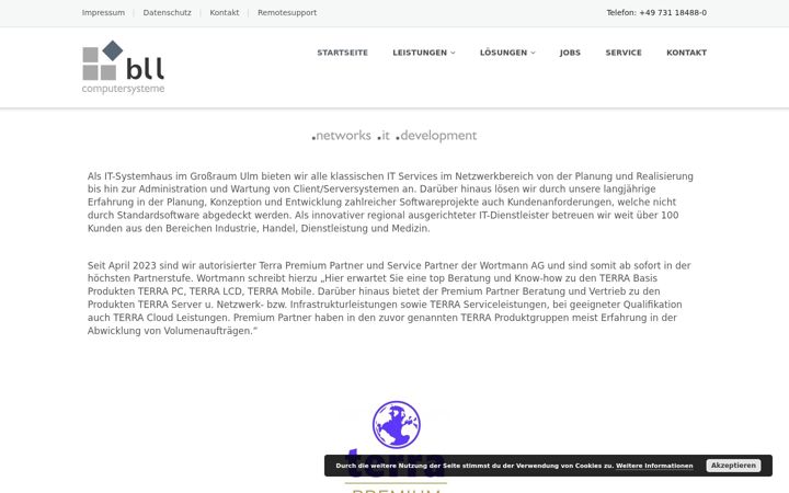 Screenshot of bll-ip.de