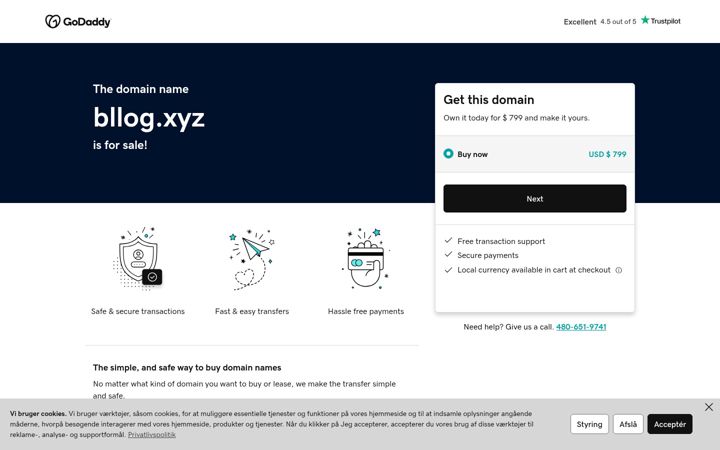 Screenshot of bllog.xyz