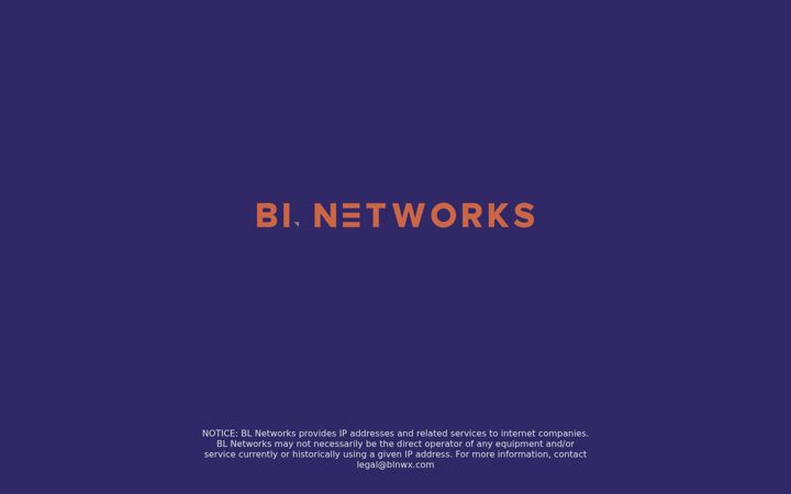 Screenshot of blnwx.com