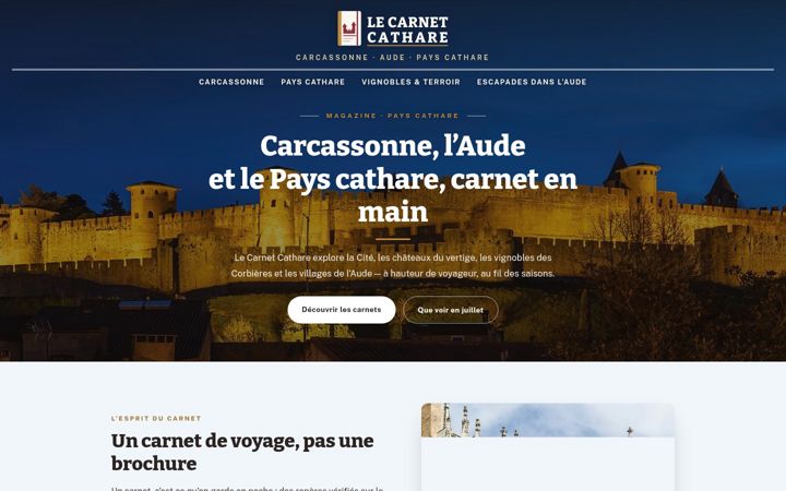 Capture d'écran de bloc-g.fr