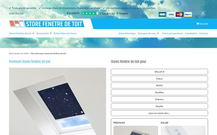 Screenshot of bloc-stores.fr