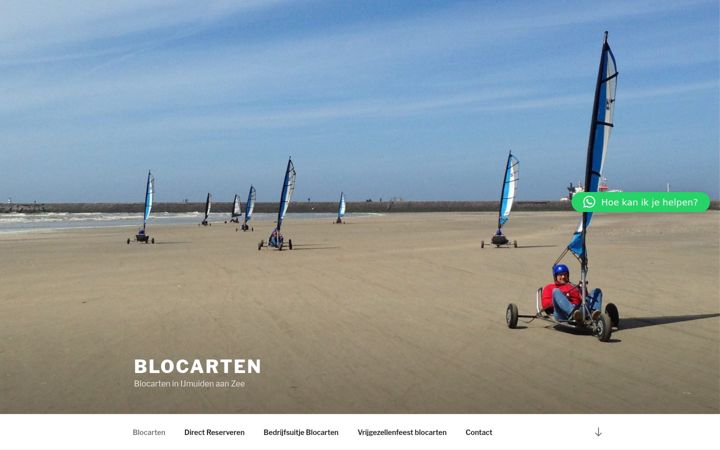Screenshot ta' blocarten.nl