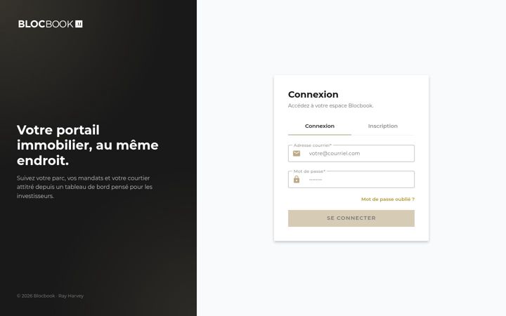 Screenshot of blocbook.ca