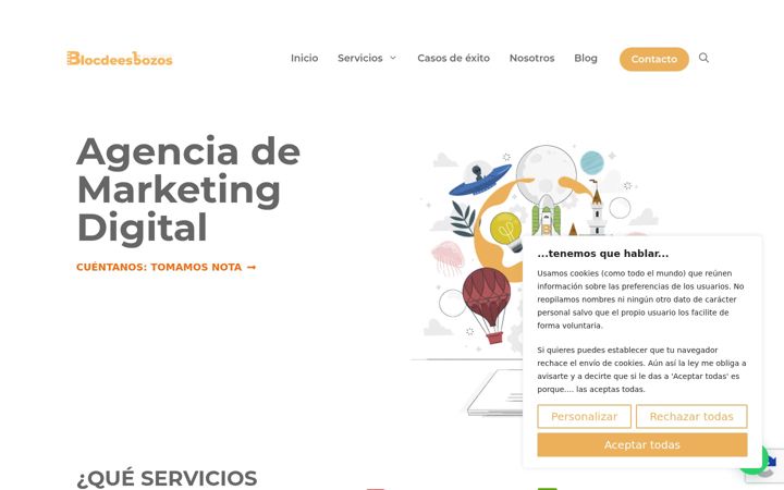 Screenshot of blocdeesbozos.es