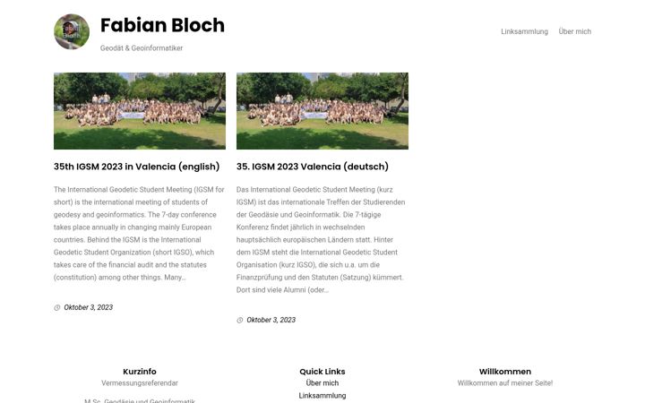 Screenshot of bloch-geo.de