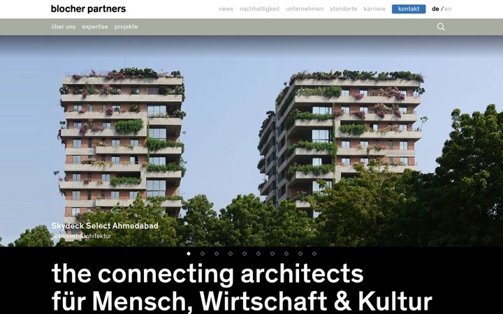 Screenshot of blocherpartners.com